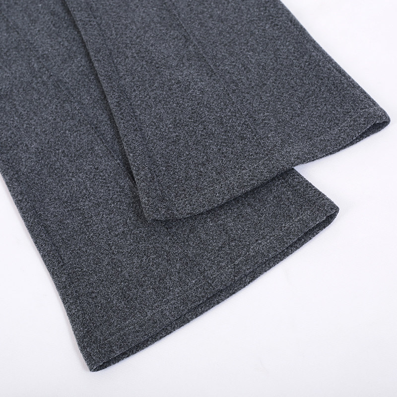 微春秋冬毛呢高腰垂感新款喇叭裤 玛依恋休闲裤