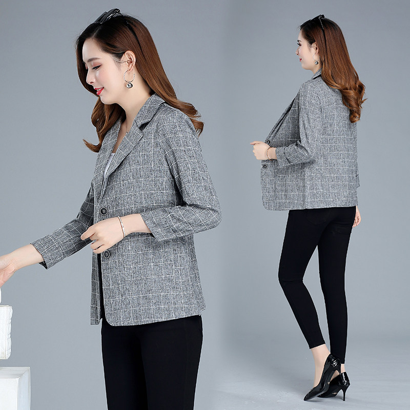 小西装外套2020新款短款夏薄款休闲 玛依恋短外套