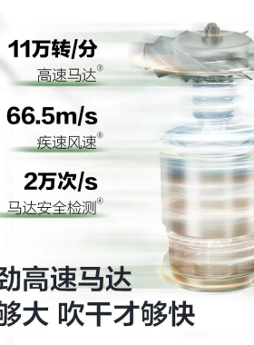 松下负离子高速吹风机NE6L大风力家用恒温护发速干风筒小森林礼物