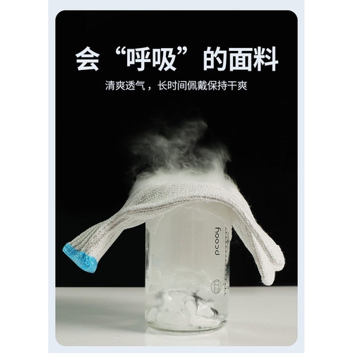 棉线手套劳保耐磨工作防滑白棉棉纱尼龙劳工劳动修车工地干活夏天 - 图1