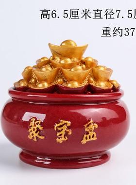 客厅朱砂紫金砂麒麟摆件