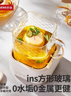 全玻璃恒温养生壶-炖煮茶热水壶
