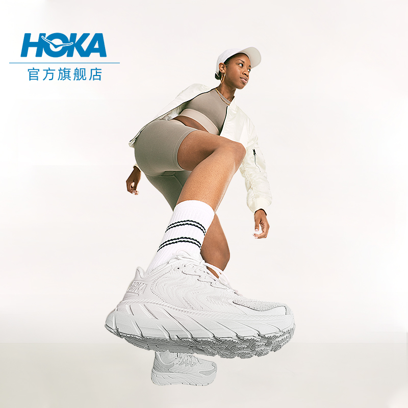 HOKA ONE ONE男女款夏季克利夫顿LS运动休闲鞋CLIFTON LS复古透气 - 图2