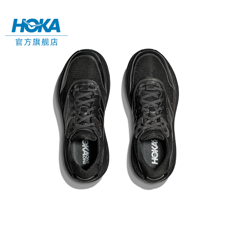 HOKA ONE ONE 男女款夏季邦代L休闲健步鞋BONDI L缓震运动透气 - 图0