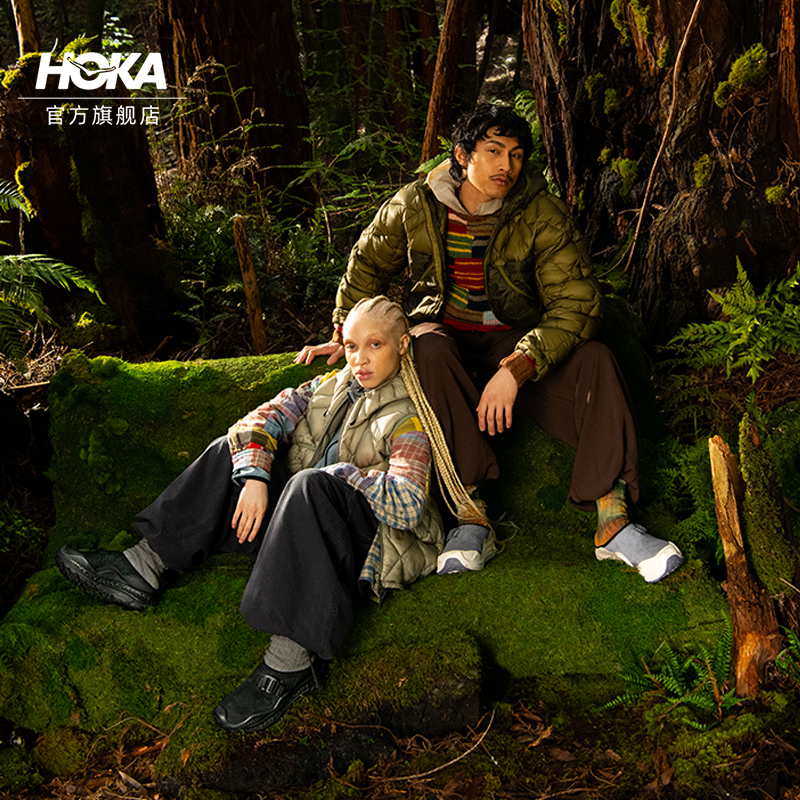 HOKA男女款冬季舒缓穆勒鞋ORA PRIMO EXT运动保暖休闲一脚蹬新款 - 图0