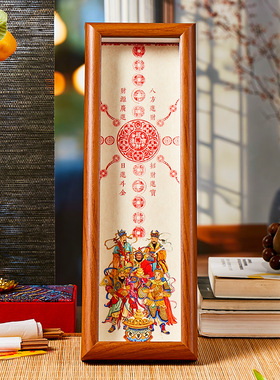 五帝赐福镇宅纳福景区旅游纪念品灵隐同款摆件五路财神文创摆摊