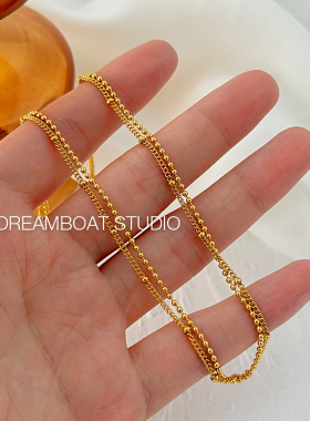 ins百搭冷淡风锁骨链DREAMBOAT