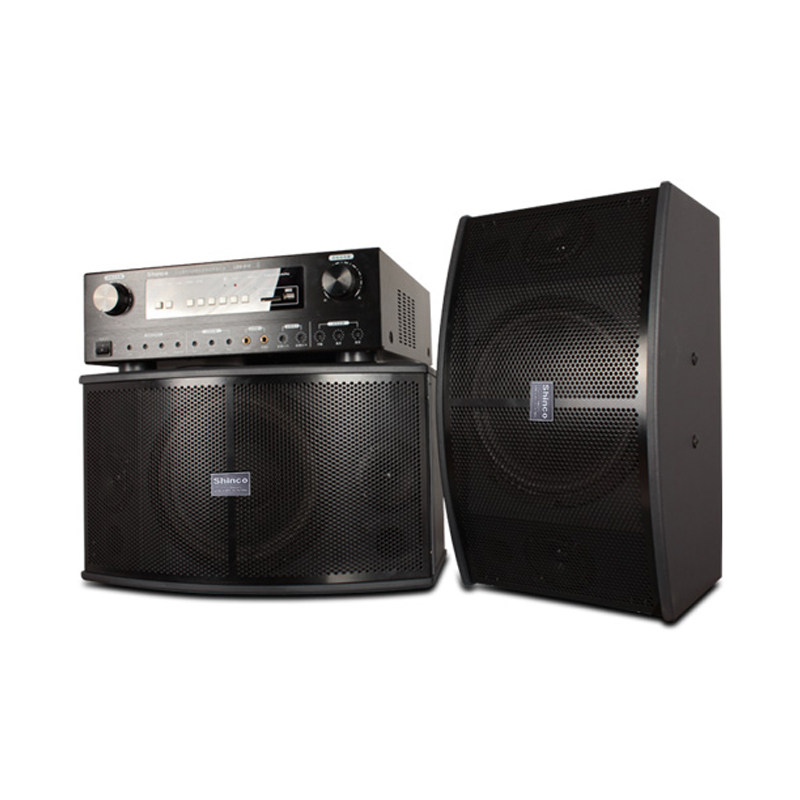 shinco /新科k5 ktv套装会议功放机 新科玖利度KTV/卡拉OK音箱