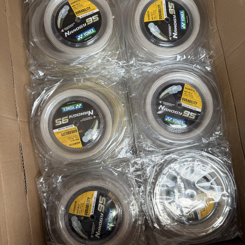 YONEX/尤尼克斯正品BG80 XB63 BGAB BG65BG95羽毛球大盘线200米 - 图0