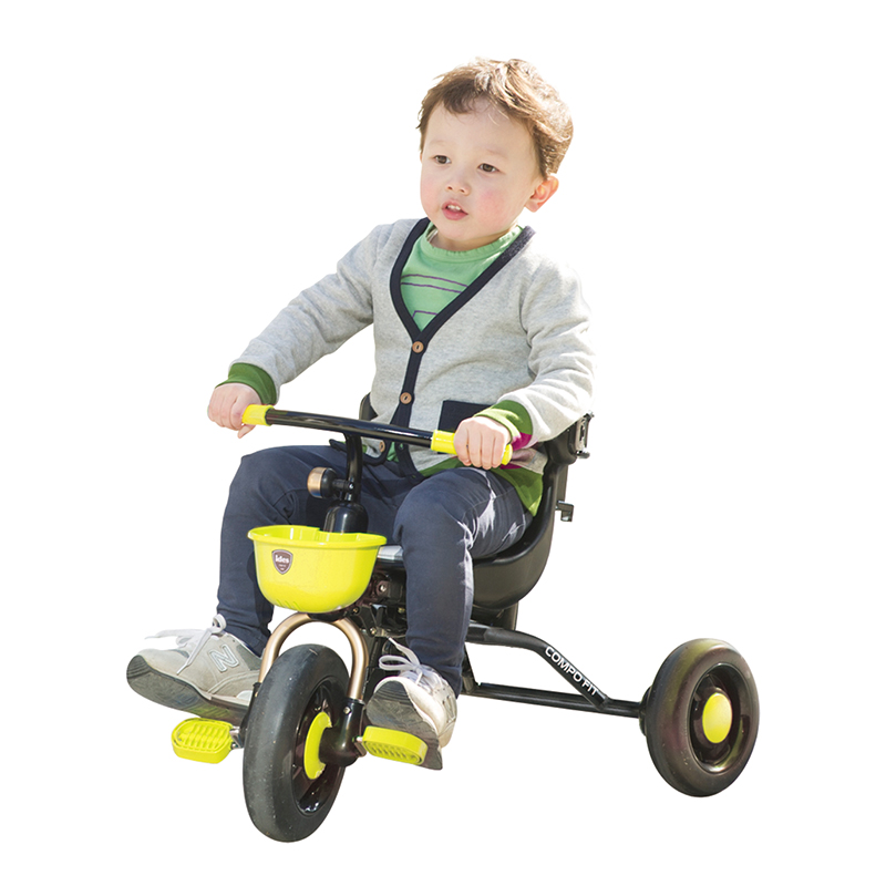 ides儿童三轮车脚踏车可折叠婴儿推车溜溜车遛娃神器1一3一4岁-图3