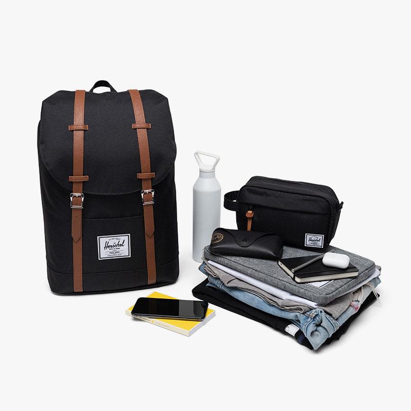 herschel retreat休闲大容量双肩包 herschel双肩背包