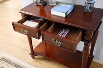 American Dresser Countryside Retro Dresden Dresser Solid Wood Minima Bedroom small family style Makeup Table Dresser Composition Furniture