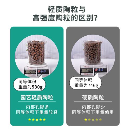 陶粒垫底养花专用轻质多肉营养土盆栽兰花盆铺面石回填火山石颗粒 - 图1