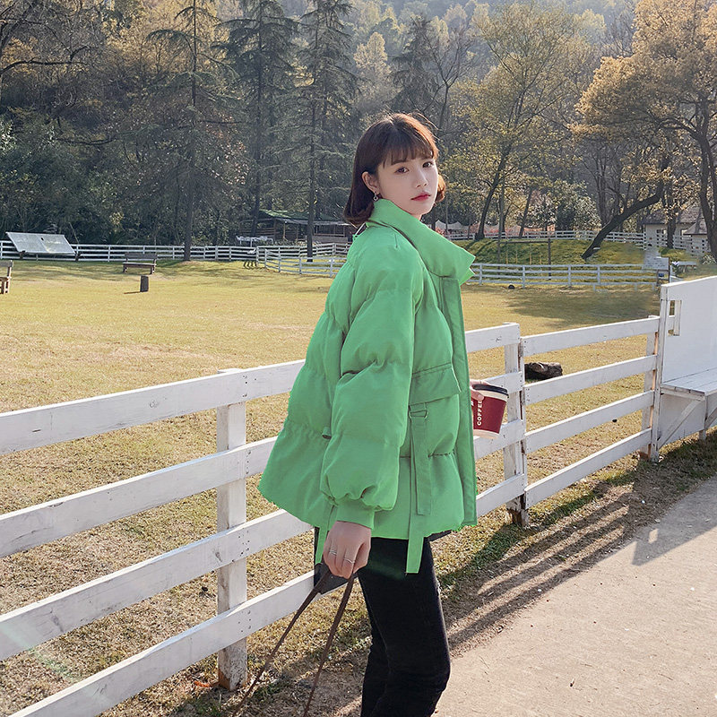 反季羽绒韩版宽松冬季清仓新款棉服 缪蔓棉衣/棉服