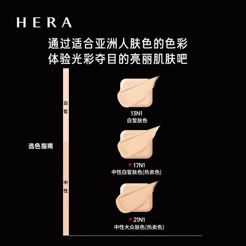 Hera/赫妍 Тональный крем, база под макияж для жирной кожи, стойкое покрытие, Южная Корея