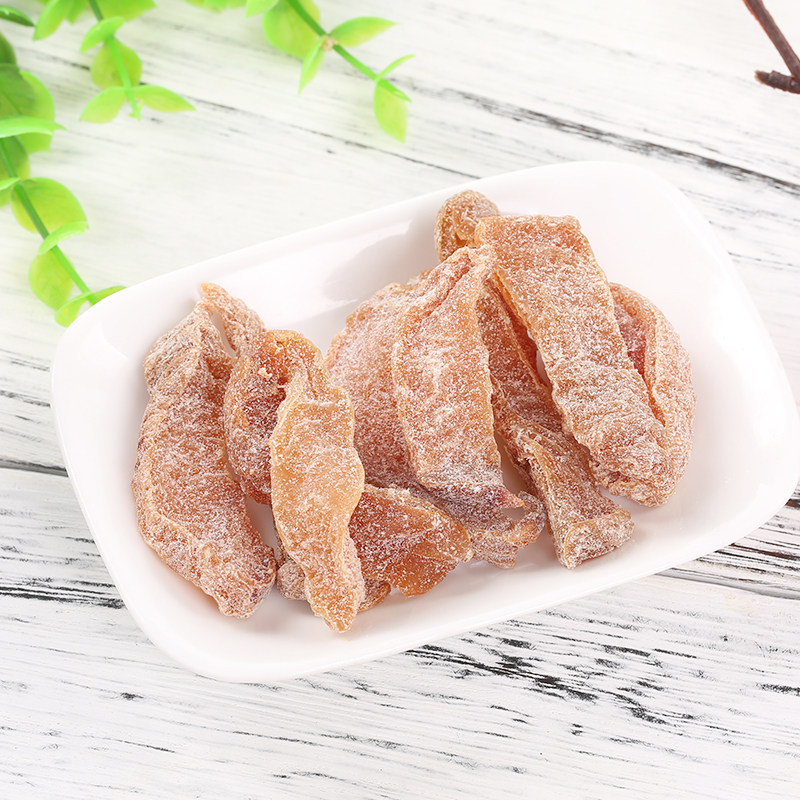 马林盐津桃条160gx2瓶新兴热卖桃干 马林桃干