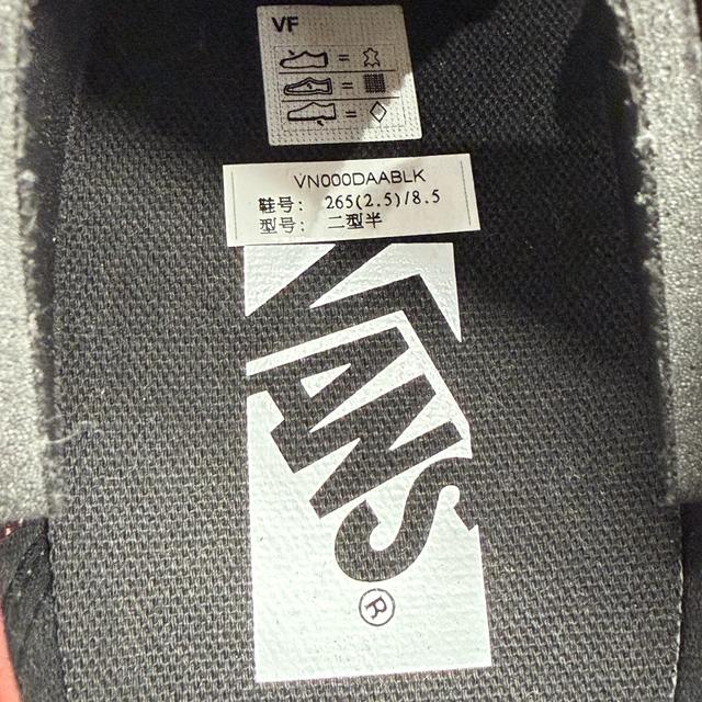 Vans Old Skool 36 25 winter new zipper decorated low-cut sneakers VN000DAABLK