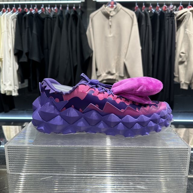 China Li Ning's new Chuanshan series men's and women's outdoor hiking shoes wear-resistant increased thick-soled durian shoes AZGV219