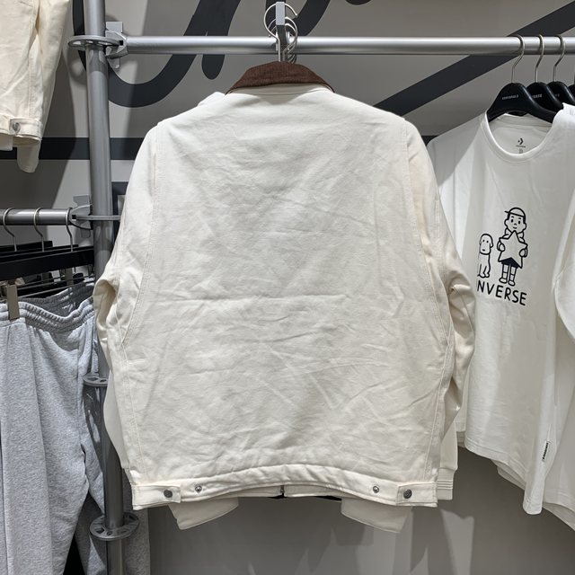 CONVERSE Converse 25 new winter new versatile loose workwear warm lapel jacket for men and women MCJ126