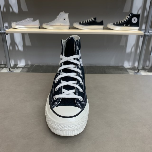 CONVERSE Converse 1970S classic black high-top canvas shoes for men and women, casual sneakers for couples 162050C