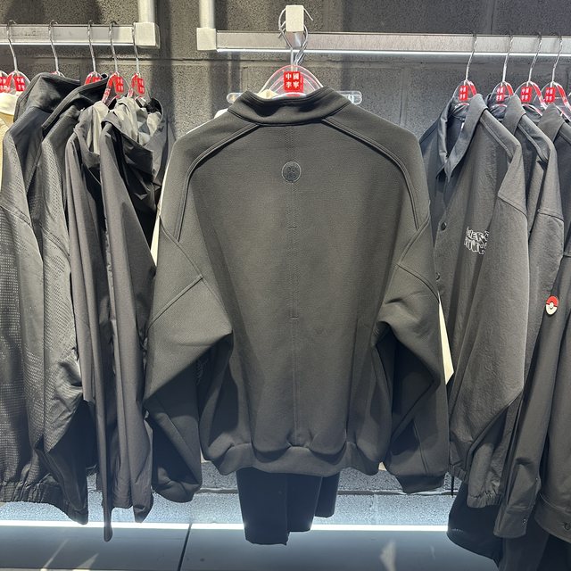 China Li Ning 25 winter new Kung Fu series men's trendy casual half-zip pullover sweatshirt AWDVA93