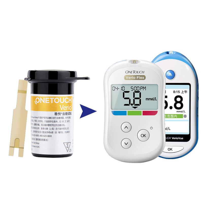 强生稳悦进口血糖检测血糖试纸 观百医疗器械血糖用品