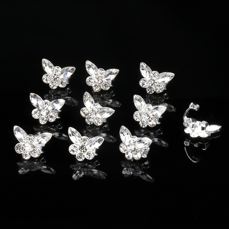 复古珍珠水钻蝴蝶发扣盘发编发迷你豆豆夹抓夹新娘气质造型发饰,淘宝优惠券,粉丝福利购,淘宝优惠卷