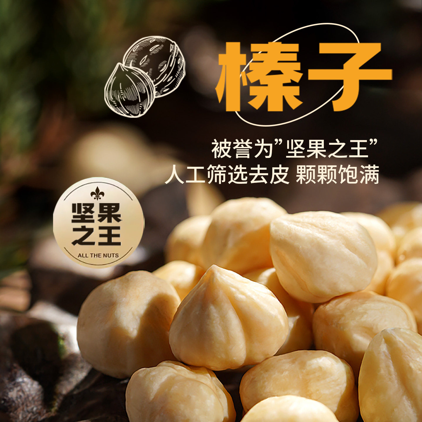 坚果年货礼盒干果过新年春节送礼品长辈实用型走亲戚零食品大礼包