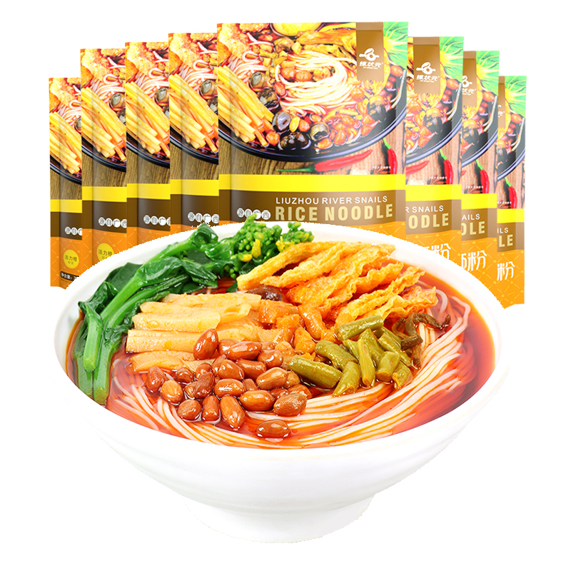 螺状元柳州特产美食螺蛳粉300g*8酸辣螺狮粉方便面速食广西螺丝粉