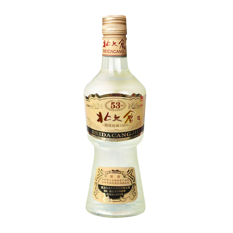 北大仓部优经典1984整箱酱香型白酒53度500ml*4瓶聚餐酒纯粮酒水