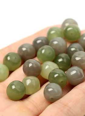 老型珠桶珠湖水绿烟紫色青白色