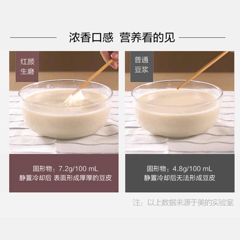美的破壁家用全自动小型无渣豆浆机 美的新云尚豆浆机
