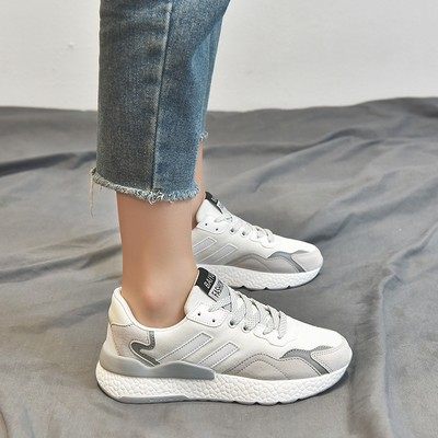 ins黑色运动鞋女韩版ulzzang原宿百搭潮2025春秋新款老爹跑步单鞋,淘宝优惠券,粉丝福利购,淘宝优惠卷