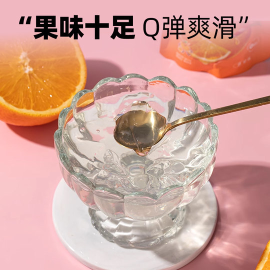 喜之郎吸的果冻爽蒟蒻0脂草莓荔枝香橙出游饮料儿童休闲零食解馋