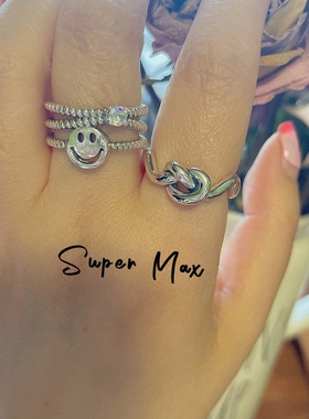 小众纯银重工实心设计款手链