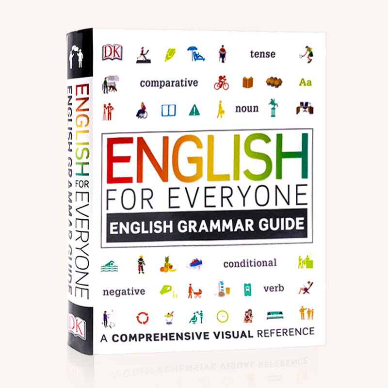 DK人人学英语4册英文原版 English for Everyone Vocabulary Builder Grammar Guide Idioms Phrasal Verbs 词汇语法习语动词短语 - 图1