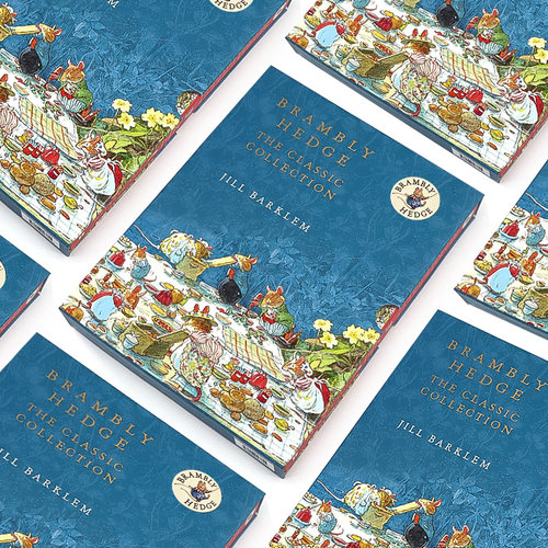 野蔷薇村的故事全集系列精装收藏版 英文原版绘本 The Brambly Hedge Complete Collection童话故事读物JillBarklem 送音频 - 图0