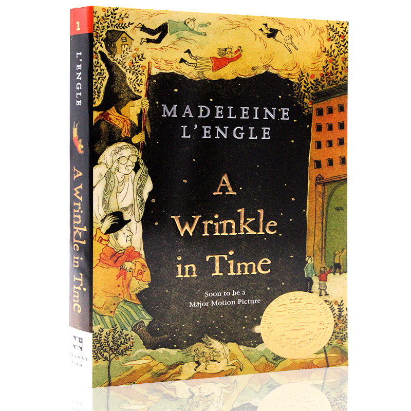 时间的折皱英文原版小说 A Wrinkle In Time 梅格时空大冒险  时间的皱纹 安徒生文学奖纽伯瑞金奖 儿童科幻小说蓝思指数740L
