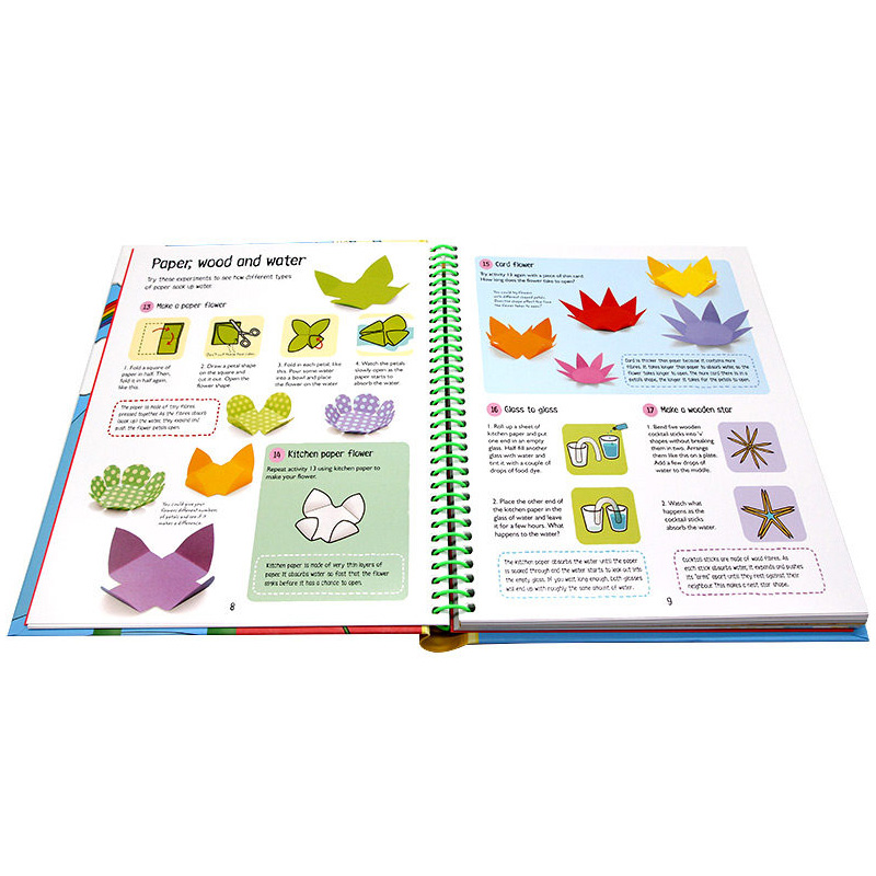 Usborne 365个科学创意 科学实验游戏活动册 365 Science Activities 英文原版绘本 儿童科普实验英语绘本亲子互动7-12岁 课外读物 - 图1