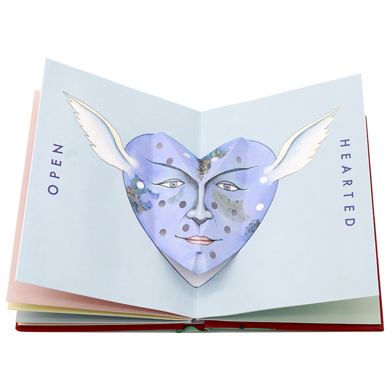 我盲目的心 爱的立体书 英文原版 My Foolish Heart A Pop-Up Book of Love 充满爱心的礼品书班托克标志性艺术风格精装3D立体绘本