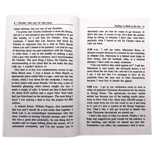 现货 特朗普 交易的艺术 英文原版传记小说 Trump The Art of the Deal 市场研究 Donald J Trump 经济管理书籍 - 图2