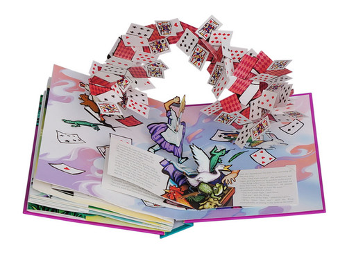Alice's Adventures in Wonderland Pop Up 爱丽丝梦游仙境奇遇记英文原版 3d立体书 儿童读物 电影周边 爱丽丝漫游奇境记绘本收藏 - 图1