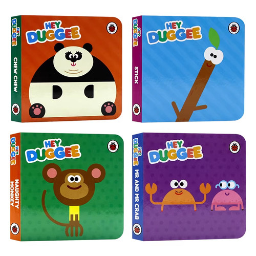 Hey Duggee 嗨道奇系列绘本 英文原版 Hey Duggee Duggee's Birthday Presents Lift-the ...