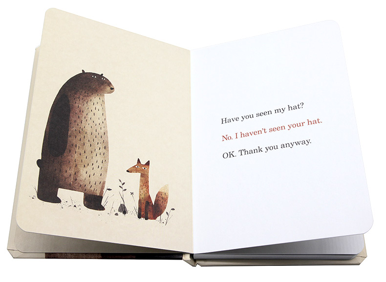 我要把我的帽子找回来 I Want My Hat Back 英文原版绘本 纸板书 Jon Klassen 绘本 凯迪克奖得主 格林威大奖 - 图1