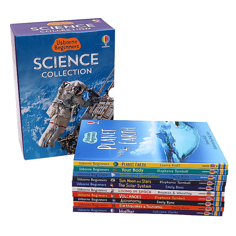 Usborne尤斯伯恩初学者系列 初探科学/自然/历史/动物/世界 Beginners Science 10册套装 英文原版绘本 少儿科普 罗汉普顿大学推荐 - 图0