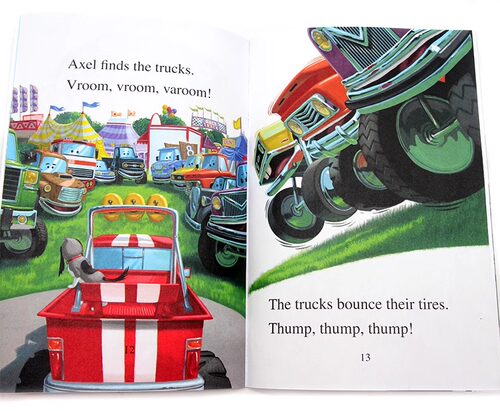 My Frist I Can Read入门级分级阅读4册套装 英文原版 Axel the Truck 幼儿童英语阅读故事课外读物小卡车阿克塞尔J. D. Riley - 图0