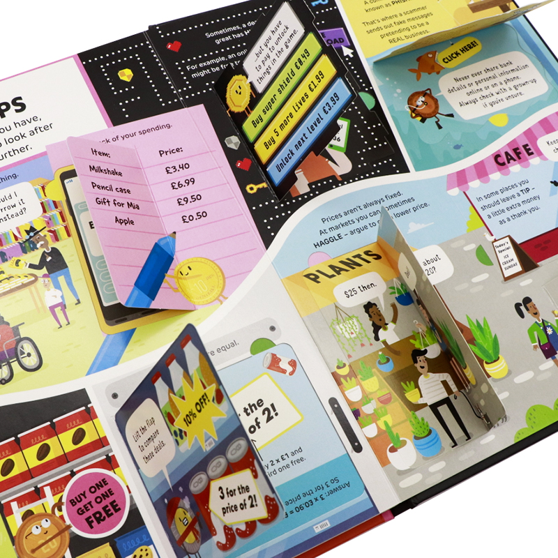 Usborne出品 它是如何运作的6册英文原版 How It Works Electricity/light/Sound/Money 声音是如何传播的 光的工作原理纸板翻翻书 - 图1
