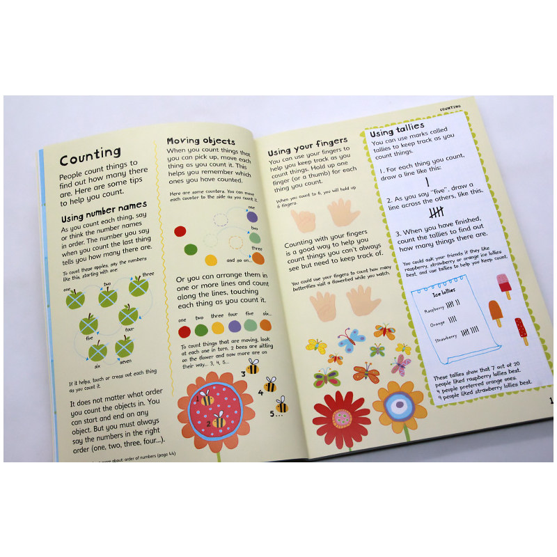 Usborne出品 初级数学图解词典 英文原版 First Illustrated Maths Dictionary 进口儿童趣味插图英语辅导工具书 全彩插画版,淘宝优惠券,粉丝福利购,淘宝优惠卷