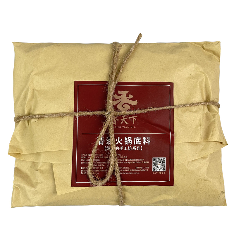 香天下正宗老四川清油火锅底料麻辣鲜香家用商用749g带调味包 - 图3