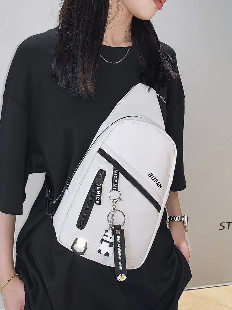 胸包男士ins潮牌运动简约单肩包休闲日系腰包女时尚大容量小背包,淘宝优惠券,粉丝福利购,淘宝优惠卷